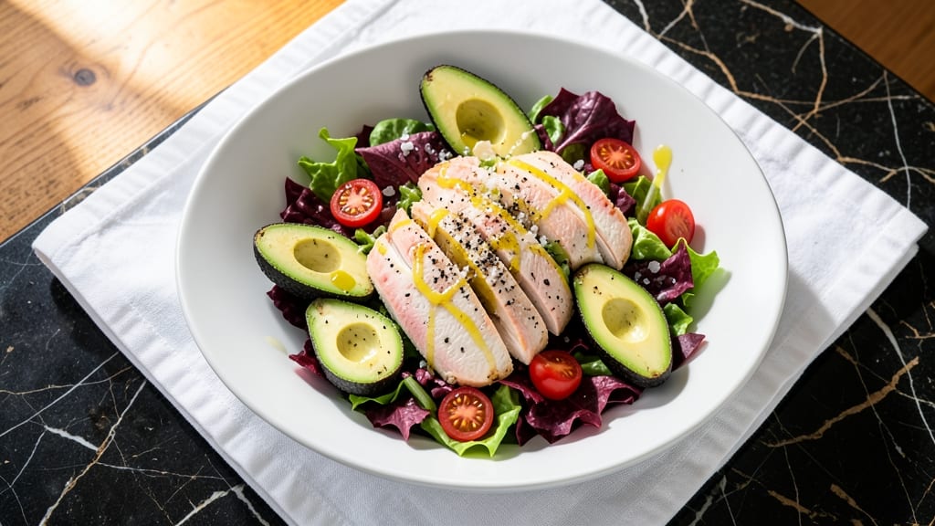 Natasha's Kitchen Avocado Chicken Salad Recipe: Creamy Avocado and Grilled Chicken Crunch