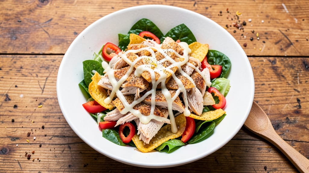 Applebee's Santa Fe Chicken Salad Recipe: Southwestern Crunch With Smoky Cumin Kick