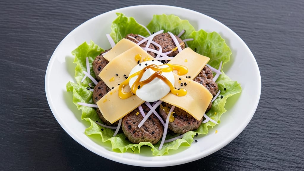 Big Mac Salad Recipe Optavia: Copycat Crunch With Creamy Cheese Bliss