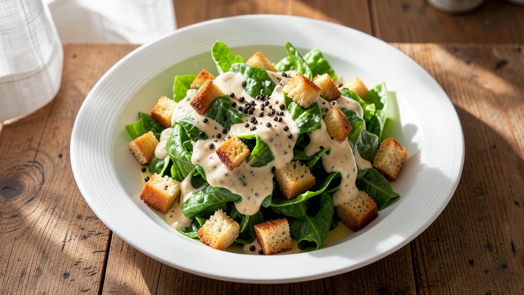 Barefoot Contessa Caesar Salad Recipe: Smoky Parmesan and Crispy Croutons