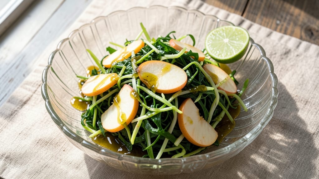 Cabbage Apple Slaw Salad Recipe: Sweet-Tart Crunch With Zesty Lime Vinaigrette