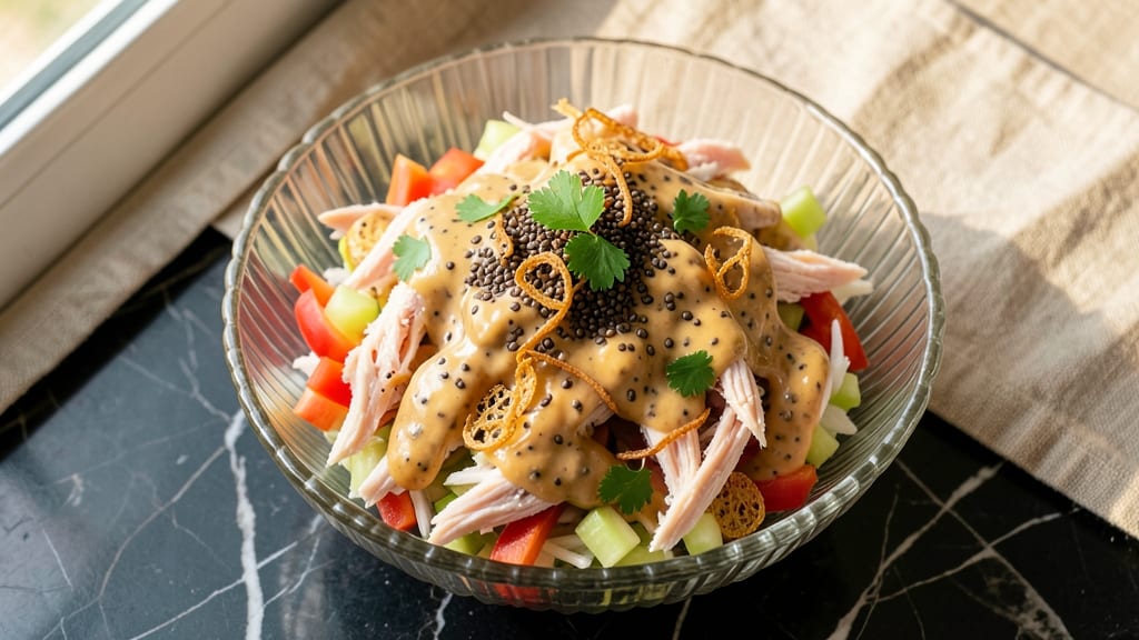 Chick Poppy Seed Chicken Salad Dressing Recipe: Nutty-Sweet Swirl for Creamy Crunch