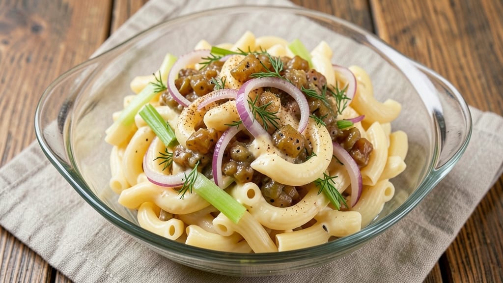 Macaroni Salad Recipe for 100: Crowd-Pleasing Crunch and Cream in One Bowl