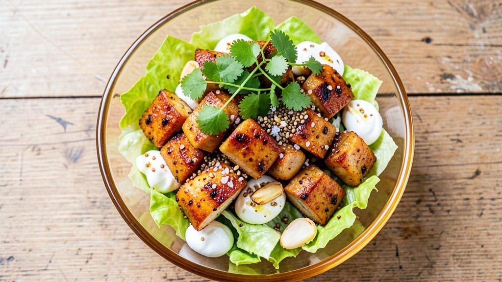 Cafe at Pharr Curry Chicken Salad Recipe: Smoky Yogurt and Toasted Cumin Crunch