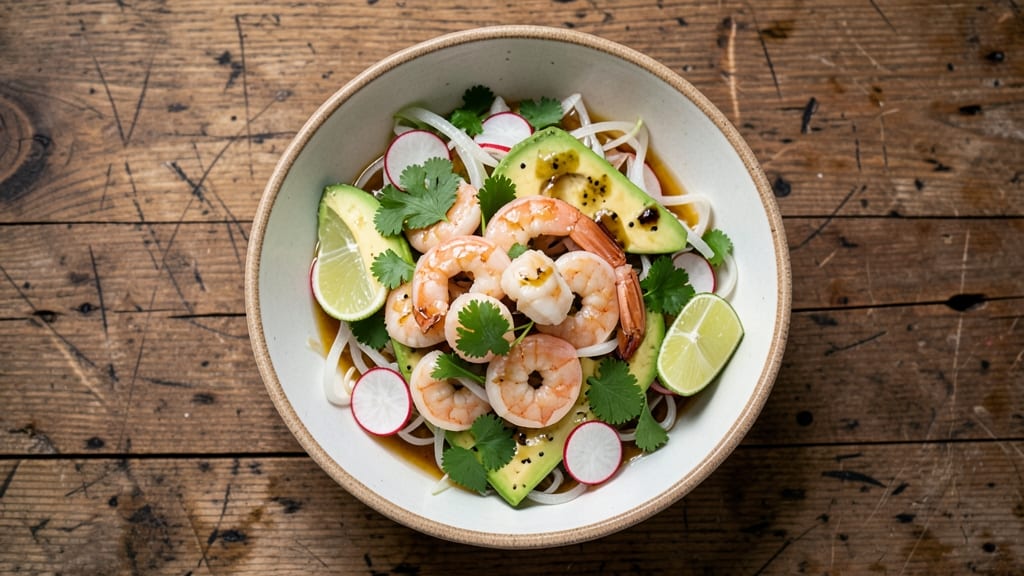 Baja Shrimp Salad Recipe: Zesty Lime and Cilantro Crunch in 15 Minutes