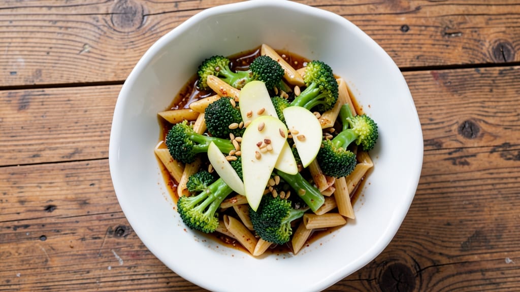 Broccoli Slaw Pasta Salad Recipe: Crunchy Greens and Al Dente Twists in One Bowl