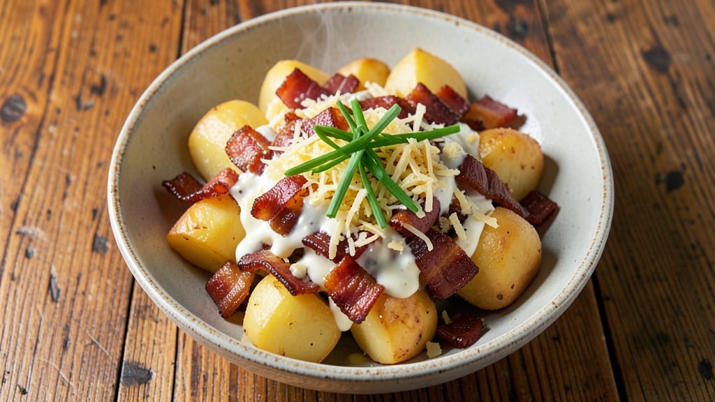 Billy Sims' Loaded Baked Potato Salad Recipe: Smoky Bacon and Cheese-Stuffed Crowd-Pleaser