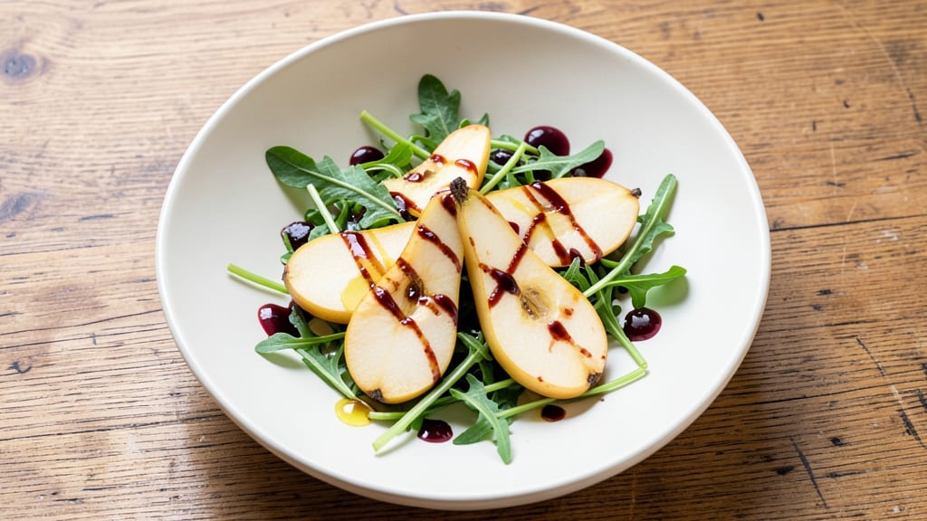 Balsamic Glazed Pear and Celery Salad Recipe: Sweet-Tart Crunch With Zero Effort