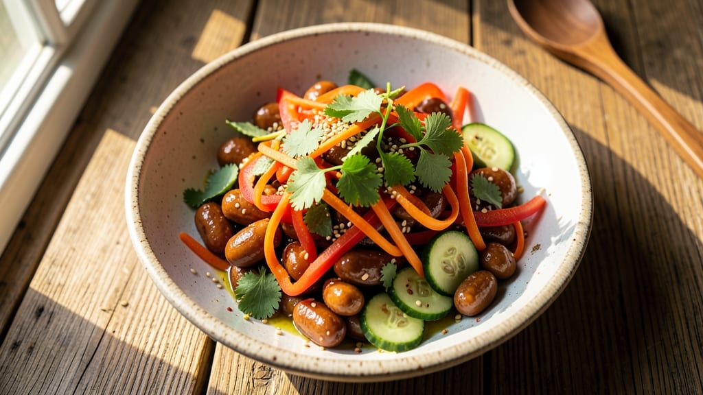 Boiled Peanuts Salad Recipe: Nutty Crunch Meets Creamy Herb Bliss