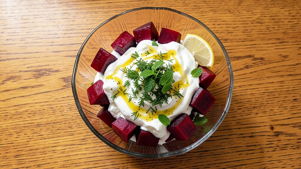 Beetroot and Yogurt Salad Recipe: Earthy Sweetness With Crisp Walnut Topping