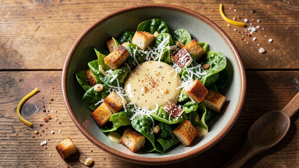 Bestia Caesar Salad Recipe: Smoky Parmesan Crunch With Crispy Croutons
