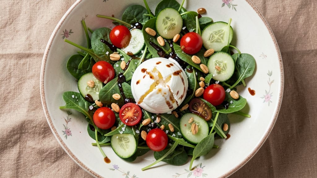 Burrata Salad Recipe Ideas: Creamy Cheese Curds Meet Fresh Garden Crunch