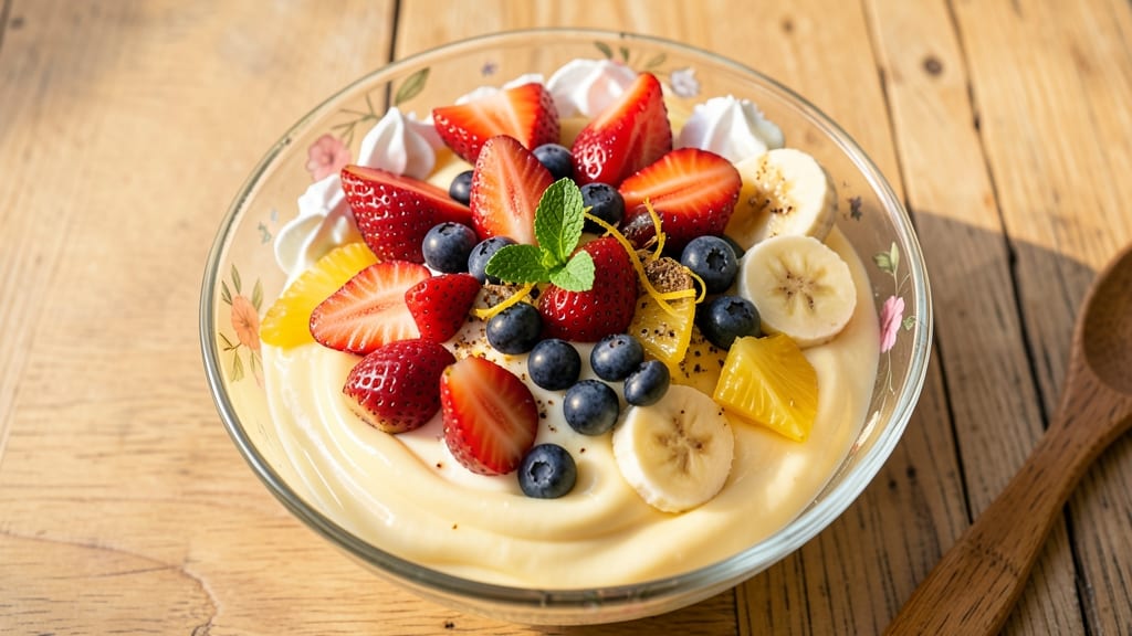 Fruit Salad Recipe With Instant Vanilla Pudding: Creamy Vanilla Swirls in 10 Minutes