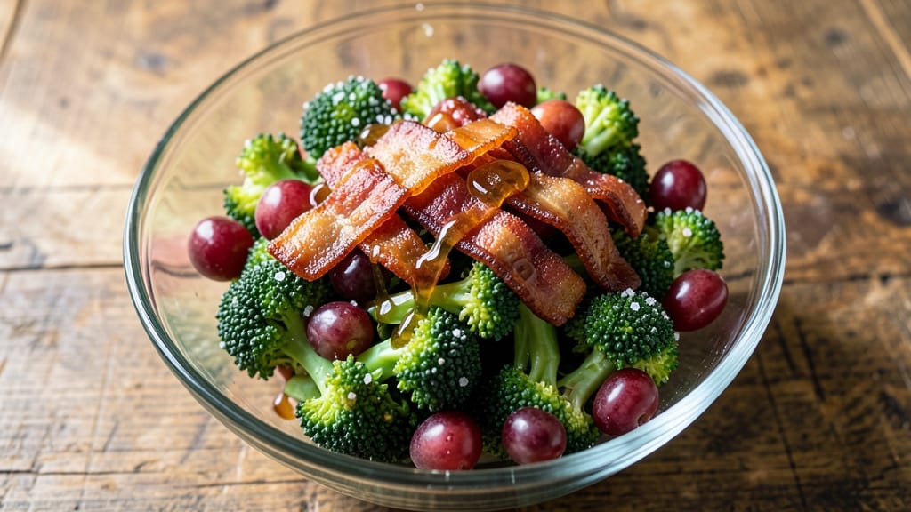 Broccoli Bacon Grape Salad Recipe: Sweet-Savory Crunch in 15 Minutes