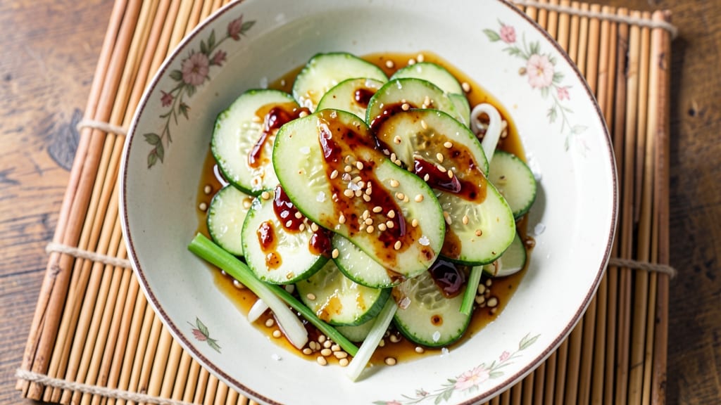 Asian Cucumber Salad Recipe With Chili Oil: Cool Spice Balance in 15 Minutes
