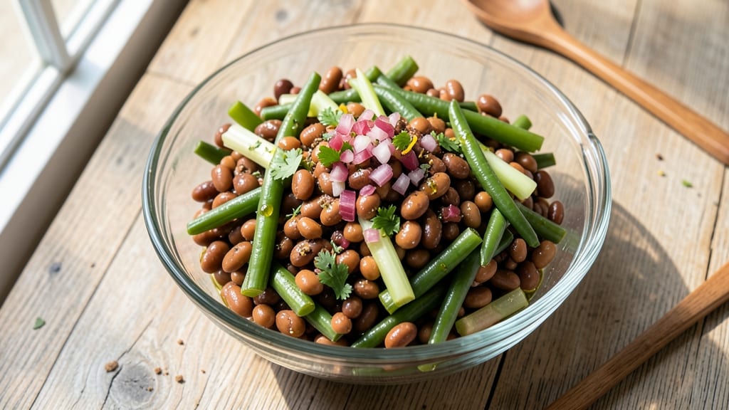 Paula Deen's 3 Bean Salad Recipe: Southern-Style Crunch with Tangy Vinaigrette